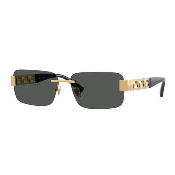 NEW VERSACE SUNGLASSES MOD 2298 MEN GOLD VE2298 100287 VE2298 1002/87
